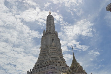 Wat Arun Buddha Temple in Bangkok Thailand