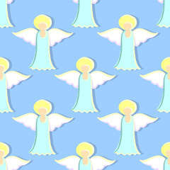 Angels Pattern 2