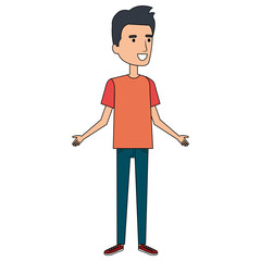 young man avatar character