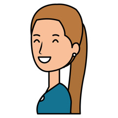 beautiful woman avatar character