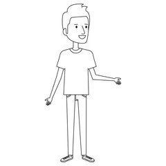 young man avatar character