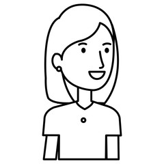 beautiful woman avatar character