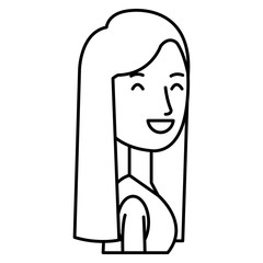 beautiful woman avatar character