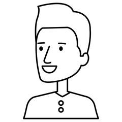 Obraz premium young man avatar character