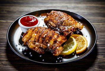 Roast chicken legs 