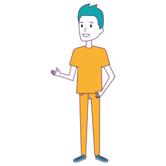 young man avatar character