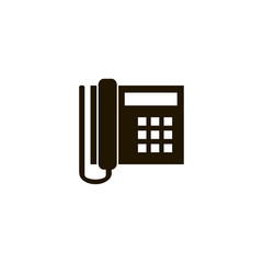 telephone icon. flat design