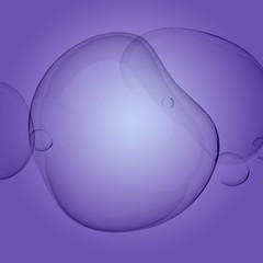 transparent water droplets