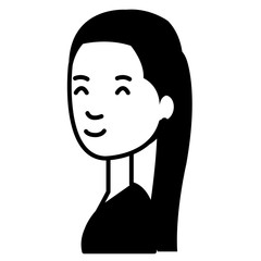 beautiful woman avatar character