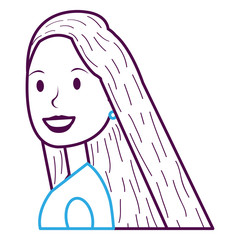 beautiful woman avatar character