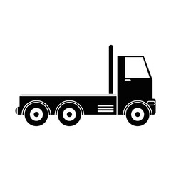 delivery truck isolated icon