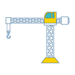crane construction tower icon