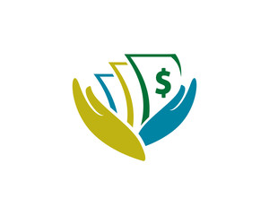 Obraz premium money care logo