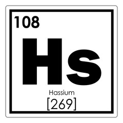 Hassium chemical element