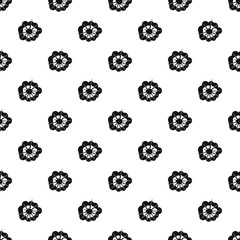 Cloudy explosion pattern vector