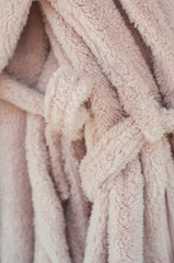 peignoir ne éponge en vitrine 