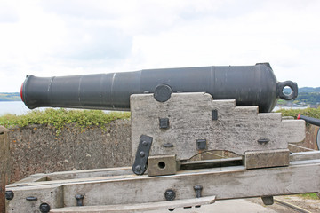 Cannon at Pendennis Castle