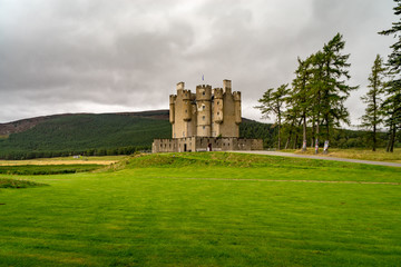 Fototapeta na wymiar Braemar Castle, Aberdeenshire, Scotland