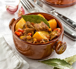 Meat and potato stew