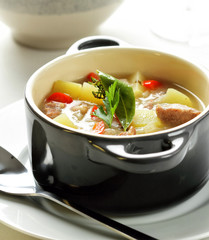 Meat and potato stew