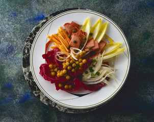 Mediterraner Salatteller