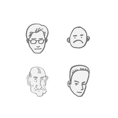 얼굴의 표정 / 손으로 그린 이모티콘 모음