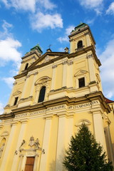 Baroque church of Virgin Mary Assumption in Valtice, Moravia, Czechia