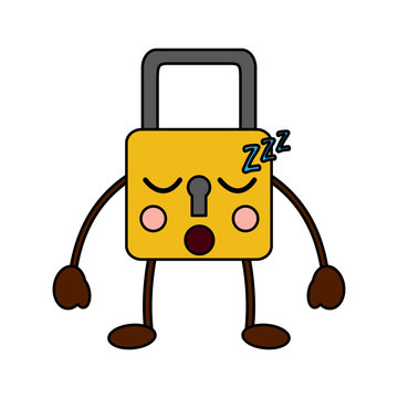 safety lock emoji icon image