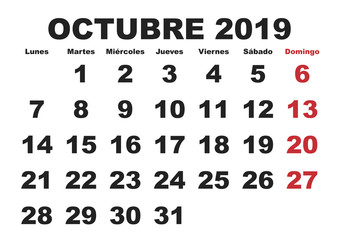 Octubre 2019