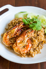 fried rice with shrimp paste