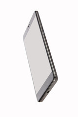 Black isolated smart phone