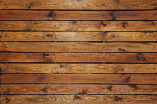 Background of wooden lacquered boards