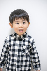 子供のポートレート笑顔
