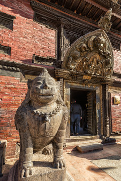 Patan Museum Entrance, Durbar Square, Lalitpur, Nepal