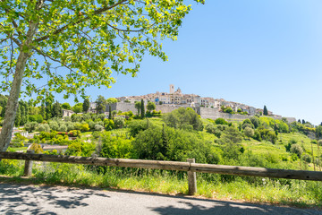 amazing medieval town Saint Paul de Vence in Provence, south France