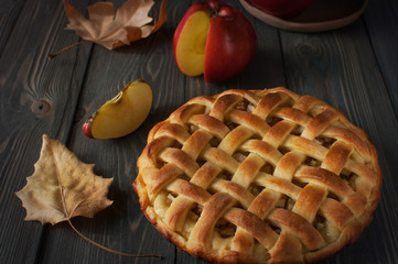 Still life with homemade cakes.