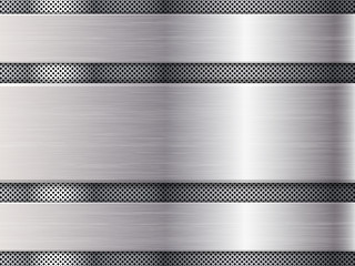 metal texture background. Vector illustration