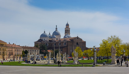 Fototapeta na wymiar Saint Antonio Basilica, During good Friday Padua , Italy