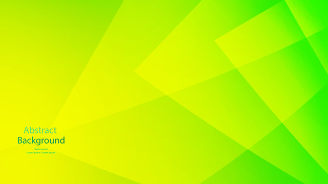 Green color and Yellow color background abstract art vector 
