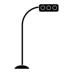 Traffic light semaphore icon vector illustration graphic design