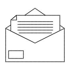 Mail or email symbol icon vector illustration graphic design