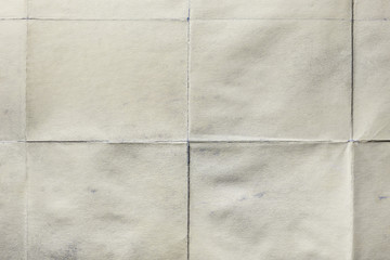 Folded old sheet of paper, background texture