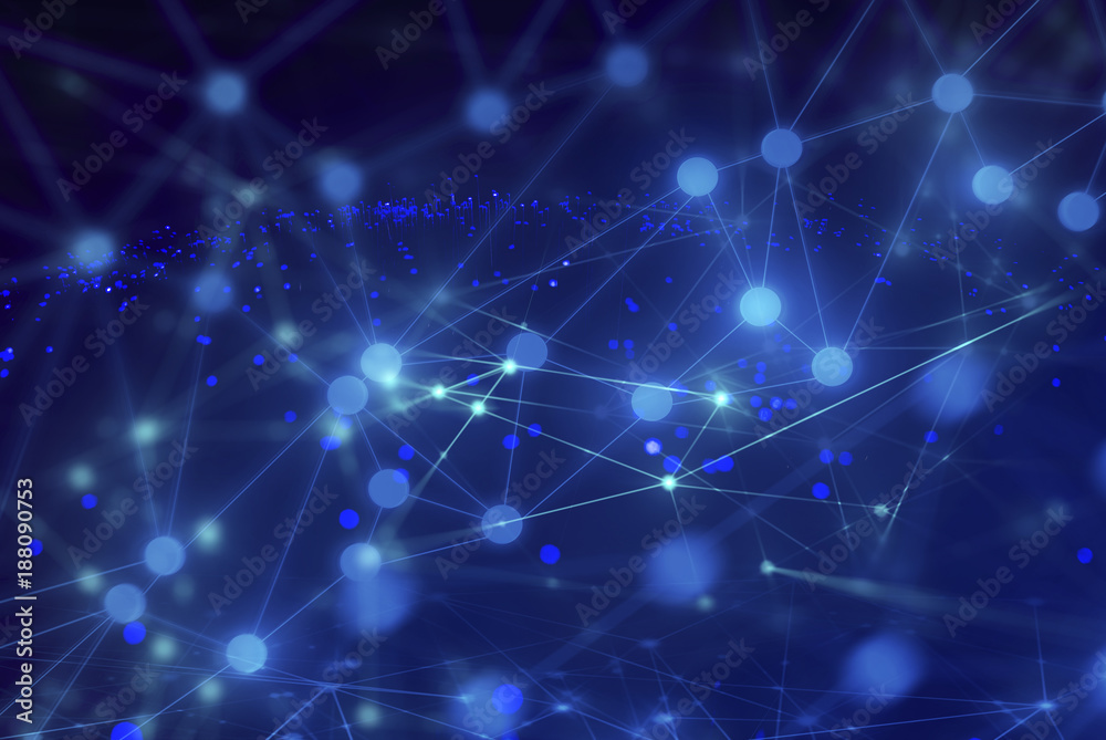 Poster cloud storage security information, data deep learning hologram ai technology robotic, futuristic cy