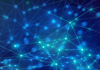 cloud storage security information, data deep learning hologram ai technology robotic, futuristic cyber network system online