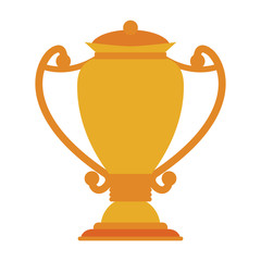 Cup trophy symbol icon vector illustration graphic design
