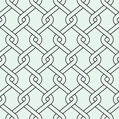 Seamless Fence Pattern 