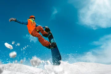 Fotobehang Snowboarding © VIAR PRO studio