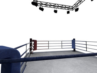 Boxing ring 3D
