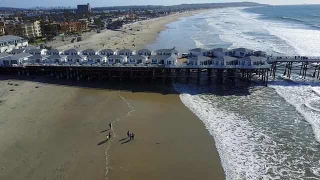 San Diego - Pacific Beach - Drone Video Aerial Video of Pacific Beach is a neighborhood in San Diego, bounded by La Jolla to the north, Mission Beach and Mission Bay to the south.