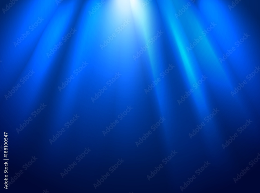 Aufkleber Bright stage with spot illumination. Presentation layout